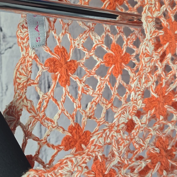 S.A. Collection Crochet Mesh Sweater, 2X - Picture 2 of 7